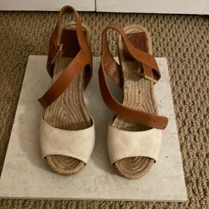 Tory Burch Wedges. Size 7.